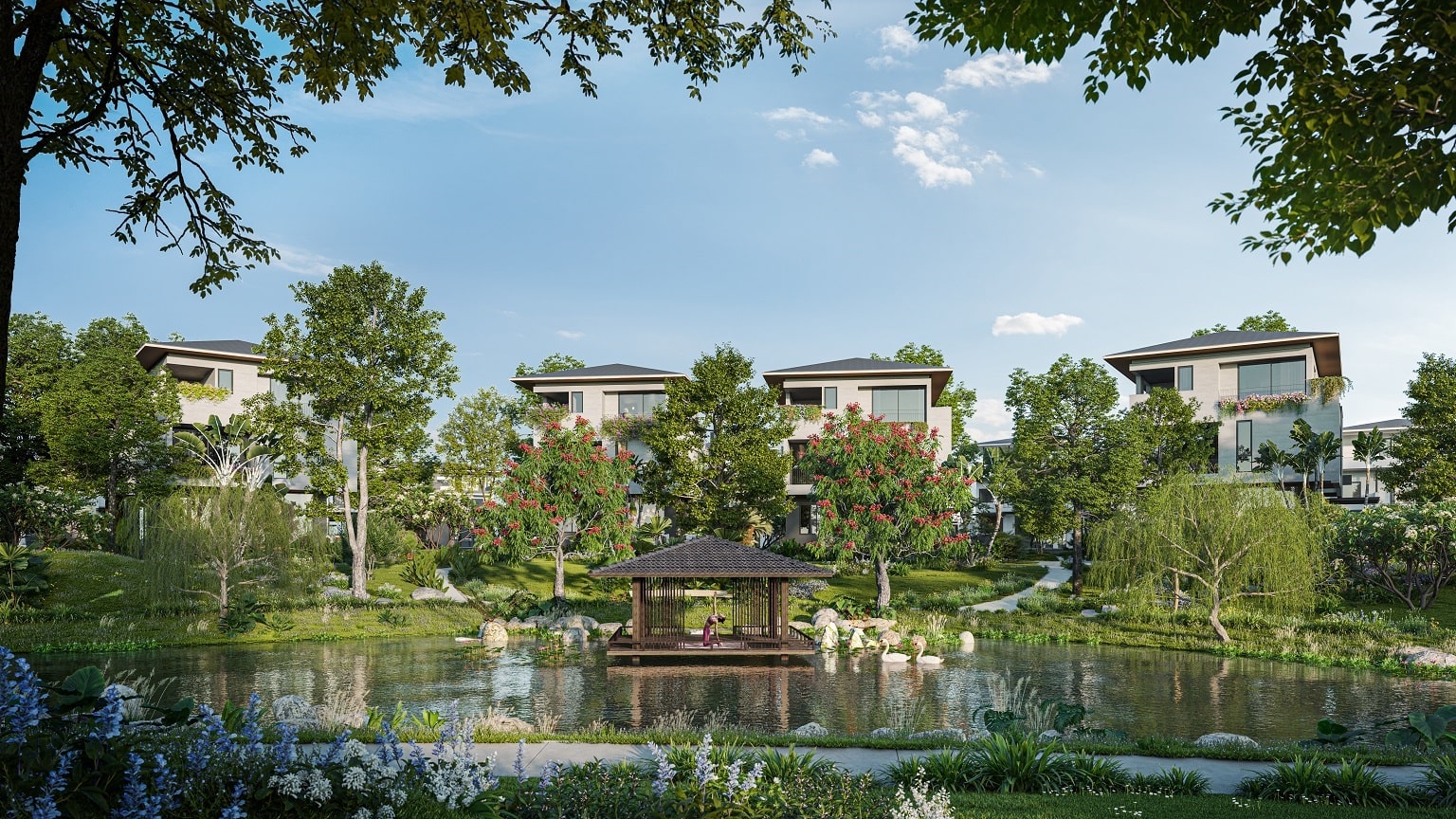 tiện ích dự án alluvia city văn giang hưng yên